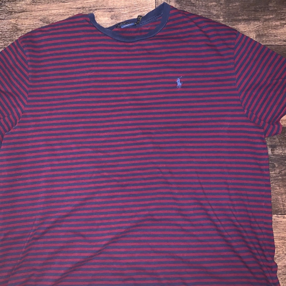 All Striped Polo Tee